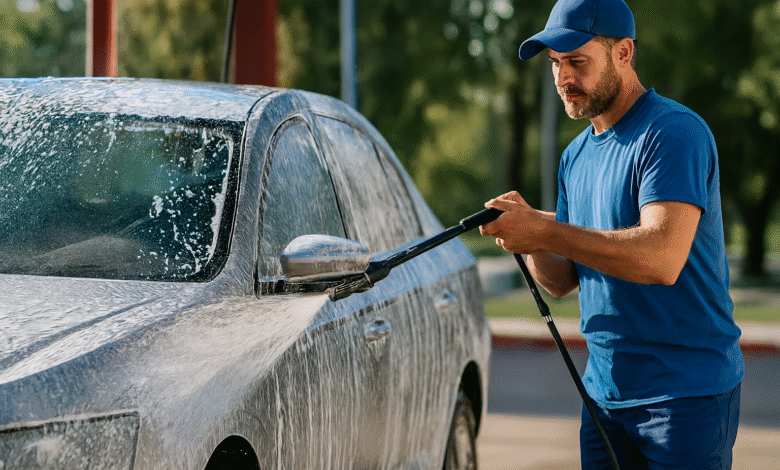 Self Service Car Shampoo