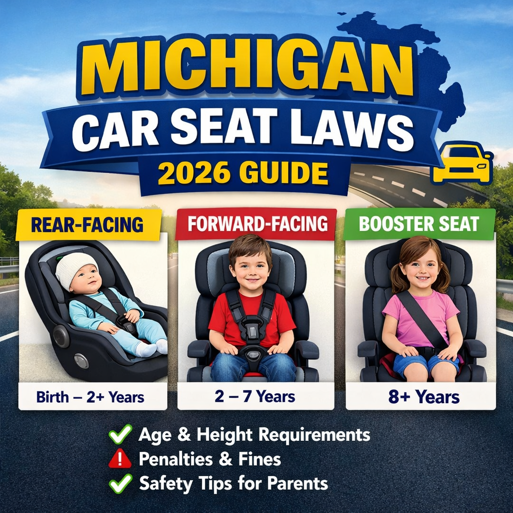 Michigan Car Seat Laws (2026 Guide)