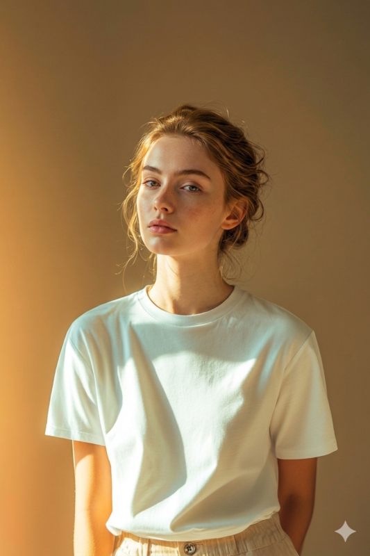 Clean Tee Mockup Portrait