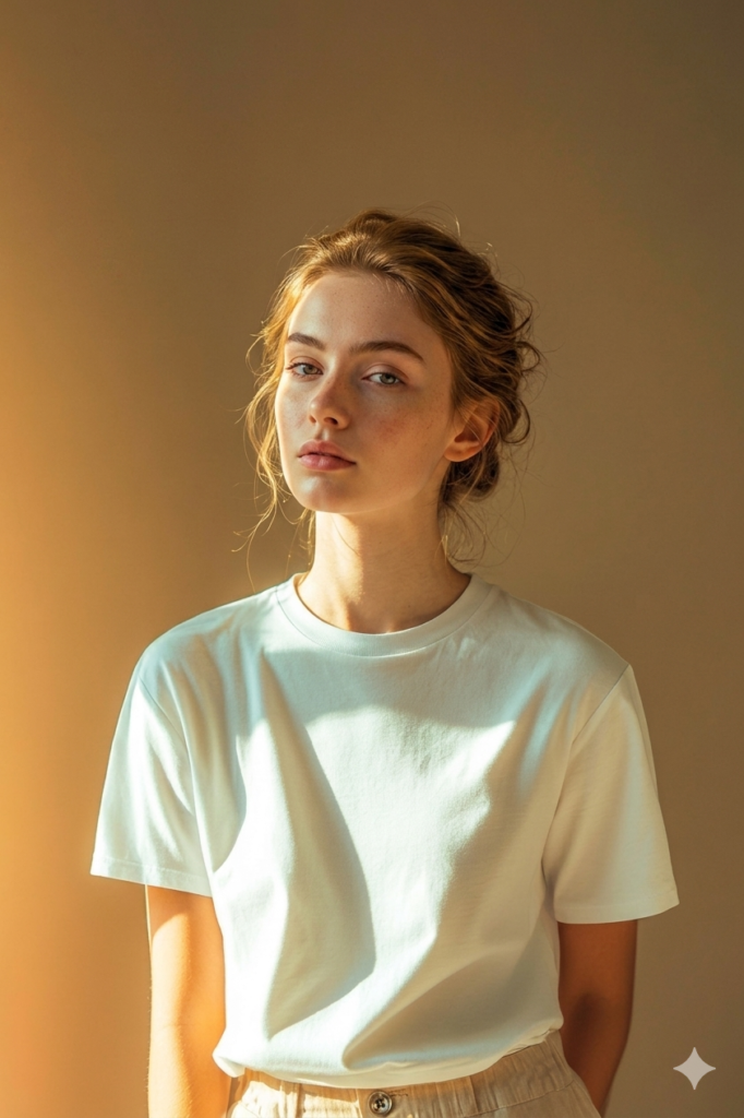 Clean Tee Mockup Portrait