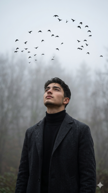 Fog & Flight Portrait