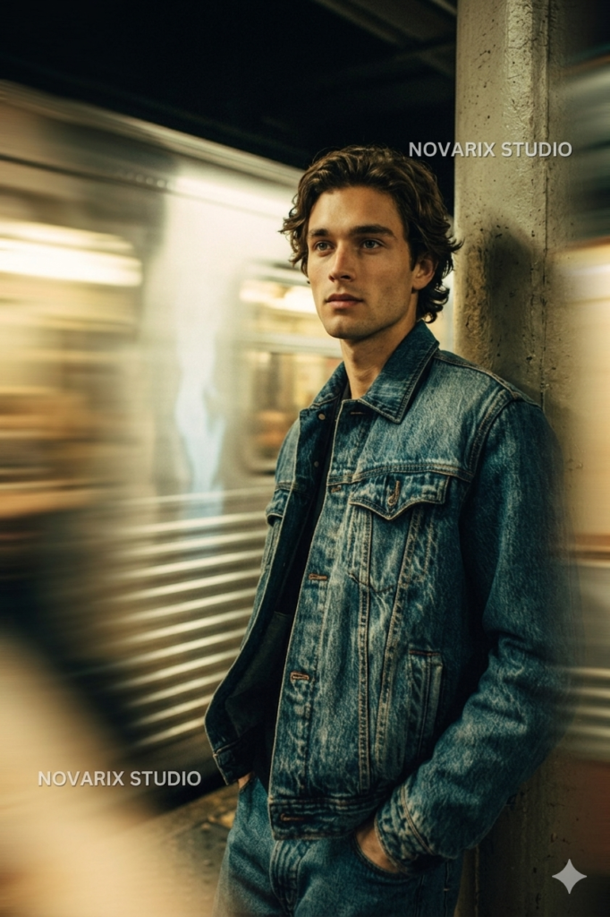 Subway Motion Light Portrait