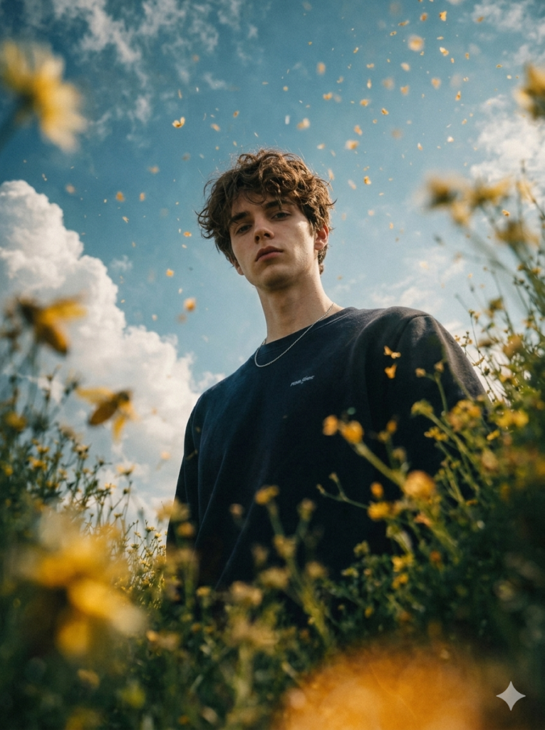 Worm’s-Eye Cinematic Portrait