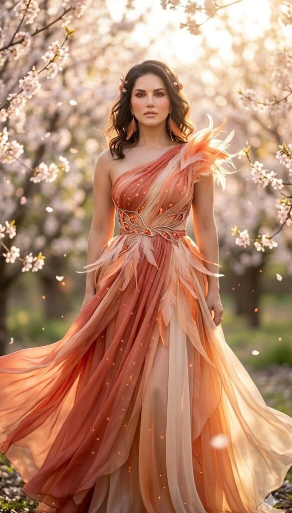 Ethereal Phoenix Fantasy Woman AI Portrait Prompt