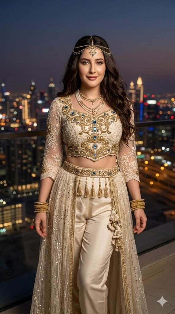 Middle Eastern Couture AI Portrait