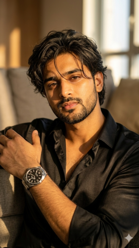 Golden Hour Cinematic Male Portrait