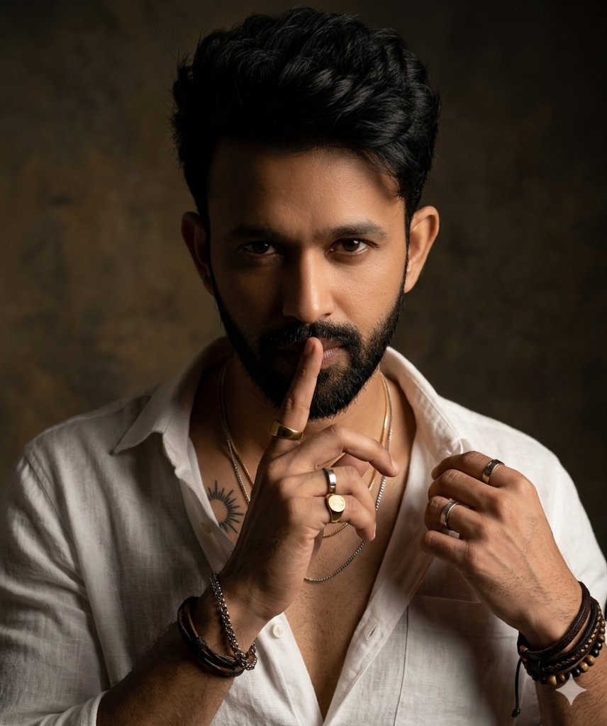 Cinematic Editorial Portrait of a Stylish Indian Man | Ultra-Realistic AI Look