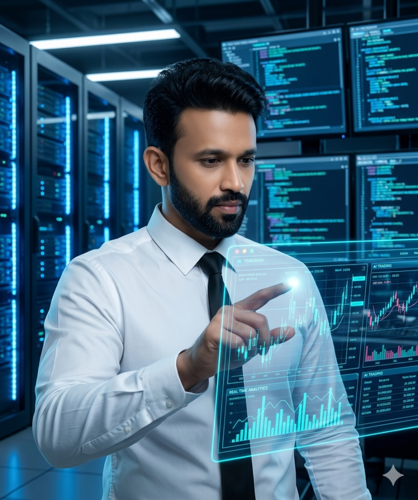 Futuristic Tech Trader AI Prompt