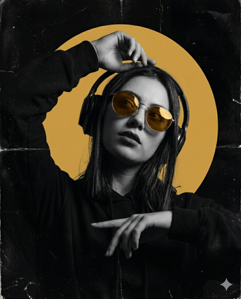 Underground Club Poster Aesthetic 🎧🖤