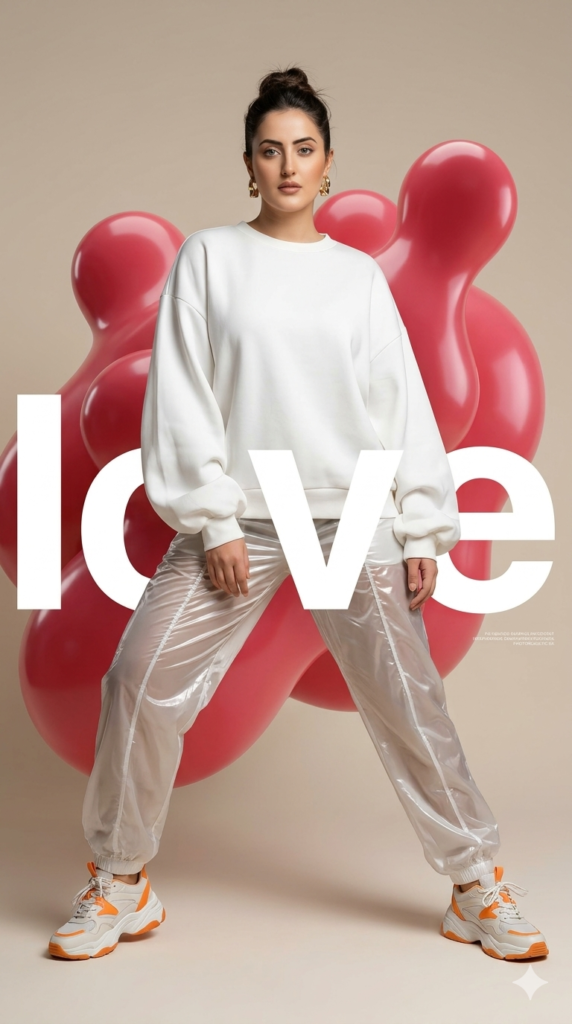 Futuristic Sportswear Editorial AI Prompt