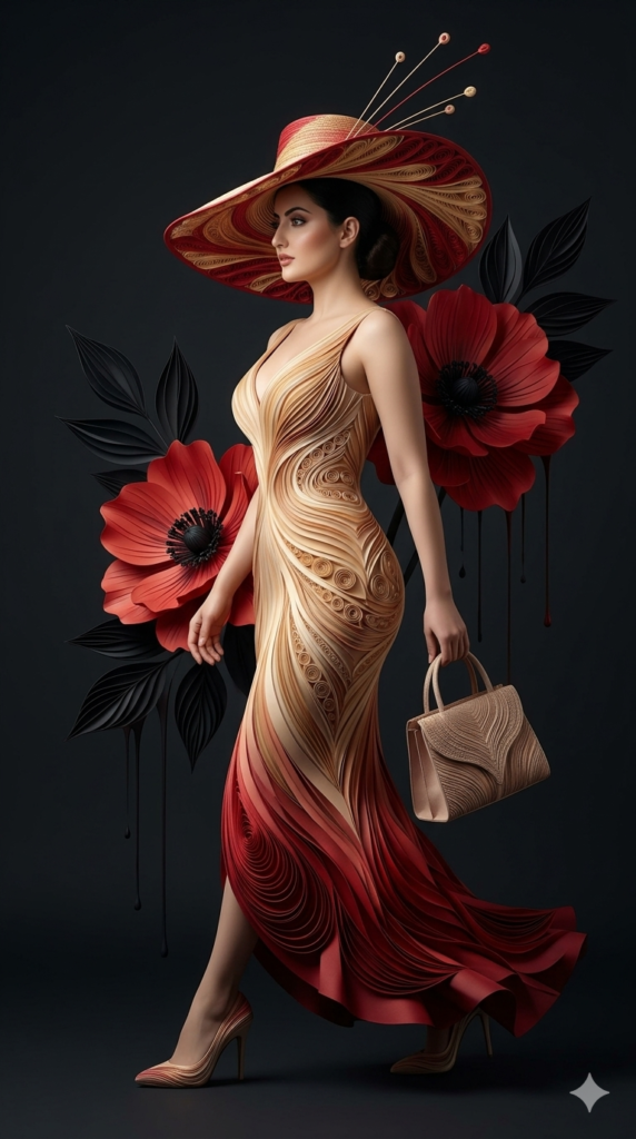 Avant Garde Couture Fashion AI Prompt