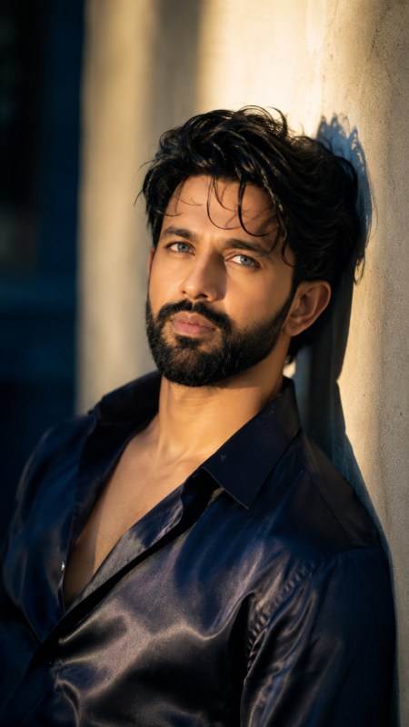 Cinematic Male Fashion Portrait Prompt